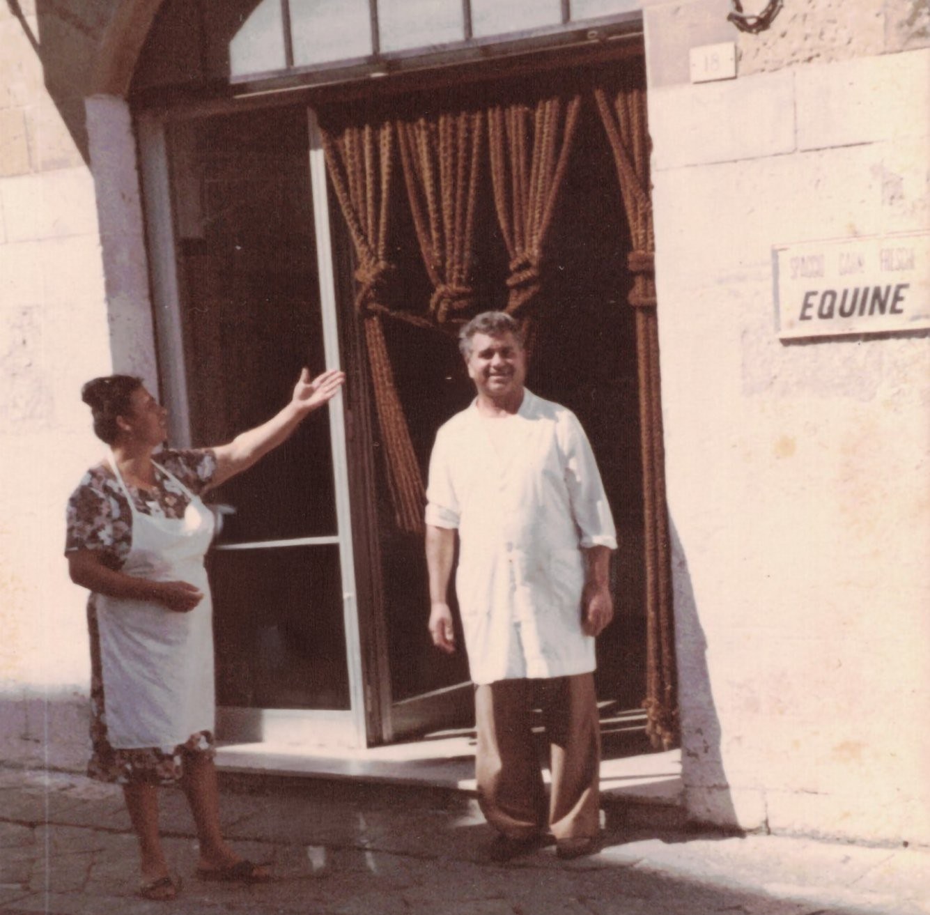 Macelleria Alfredo, Martano — anni '70
